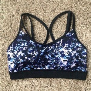 💪Gaiam SIZE S Shine Wire-Free Low-Impact Yoga Bra