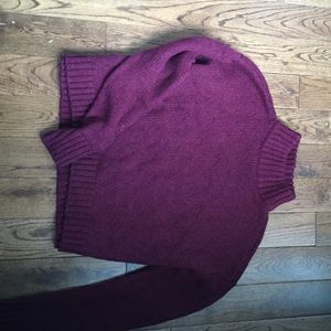 Mock neck sweater