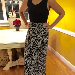 Calvin Klein Floor Length Casual Dress, NWT, Small