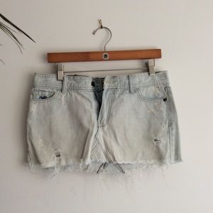 Hollister denim mini-skirt