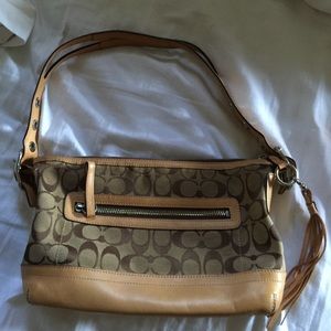 authentic coach leather purse