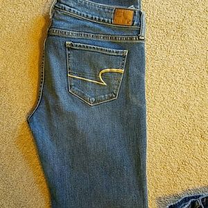 American Eagle jeans.