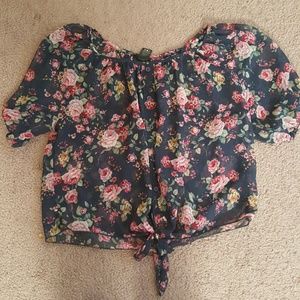 Rue 21 flower shirt