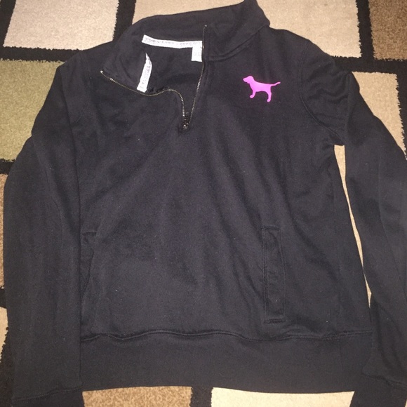 Victoria secret black pull over.