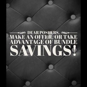 Prices are negotiable!