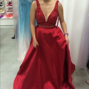 Red Paparazzi Prom dress