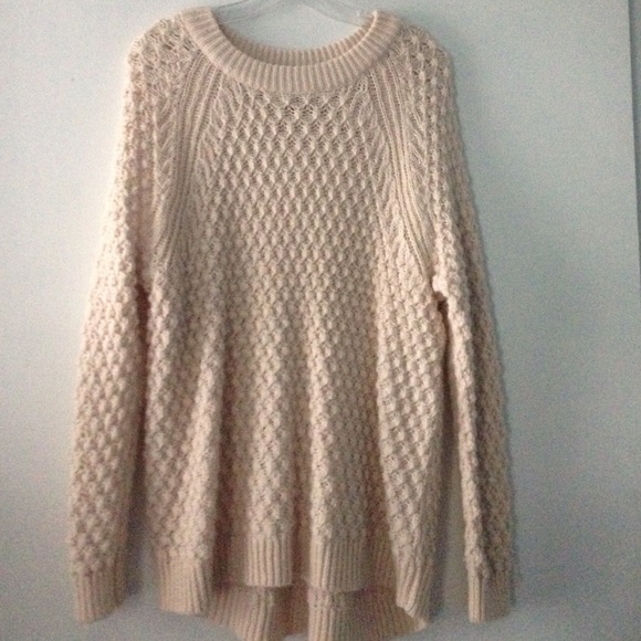 Oversized Blush Pink Sweater