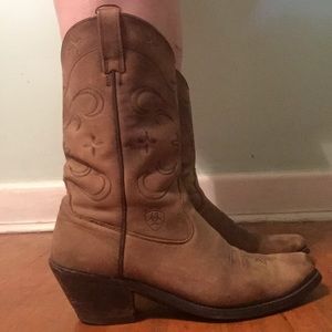 Ariat cowgirl boots!