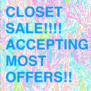CLOSET SALE!! MAKE OFFERS!!