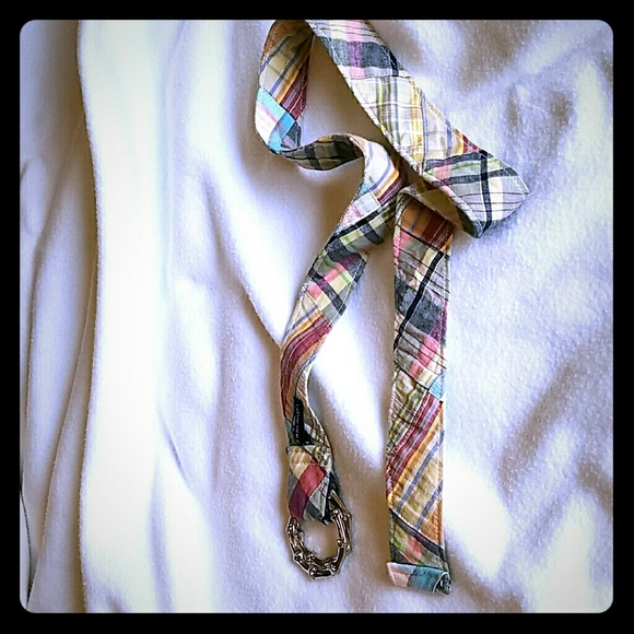 🌻CLEARANCE🌻Pastel Plaid Belt