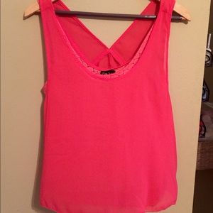 Hot pink top