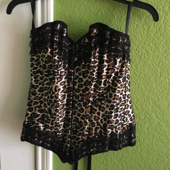 Leopard Corset