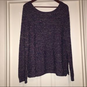 Purple & Pink Knitted Shirt