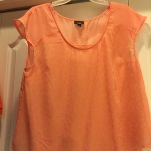 Peach Sheer top