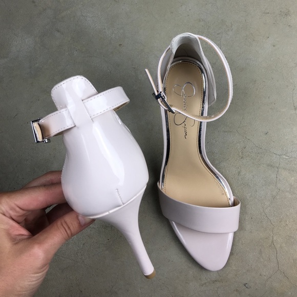 Jessica Simpson blush pink nude high heels - Picture 4 of 4