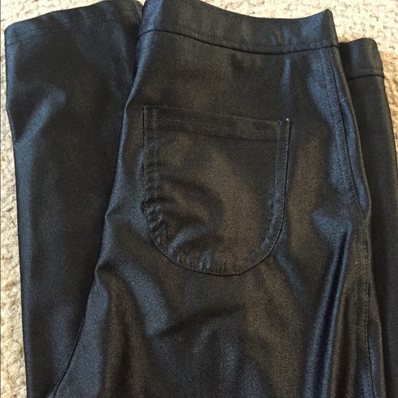 ✨SOLD✨Black Disco Pants - Picture 2 of 4