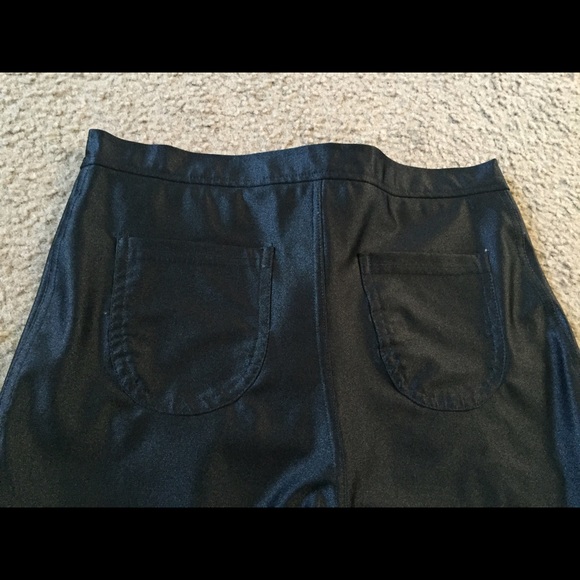 ✨SOLD✨Black Disco Pants - Picture 4 of 4