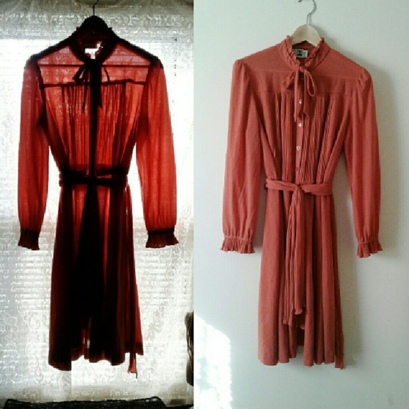 Vintage dress 1940s - Picture 1 of 5