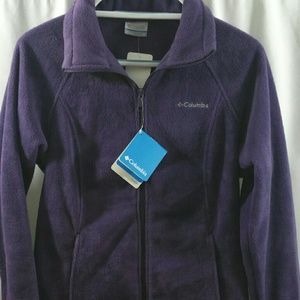 NWT!  Columbia Purple Fleece Jacket