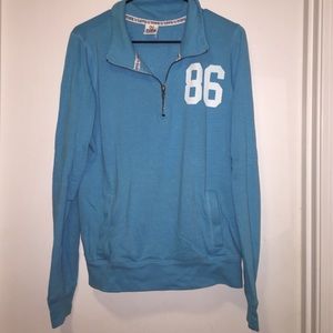 *REDUCED* Quarter-zip pullover "PINK" sweatshirt