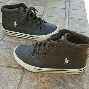 Polo Ralph Lauren Boys Scholar Casual Sneakers