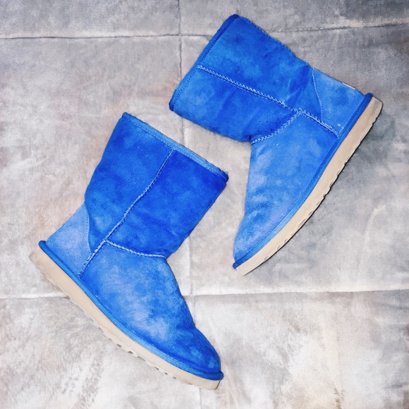 Blue Short Classic Uggs