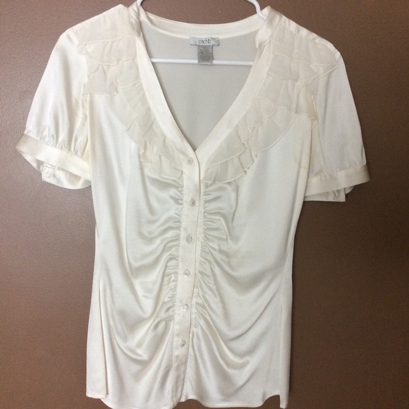 Cache silk blouse