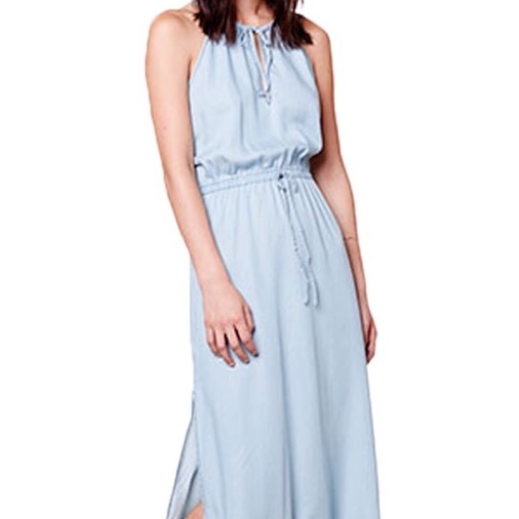 BB Dakota Kalimantan chambray maxi dress
