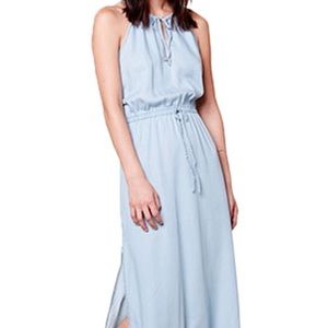 BB Dakota Kalimantan chambray maxi dress