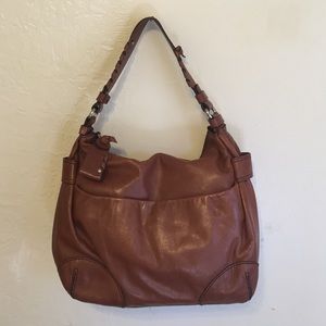 Luana Leather Shoulder Bag