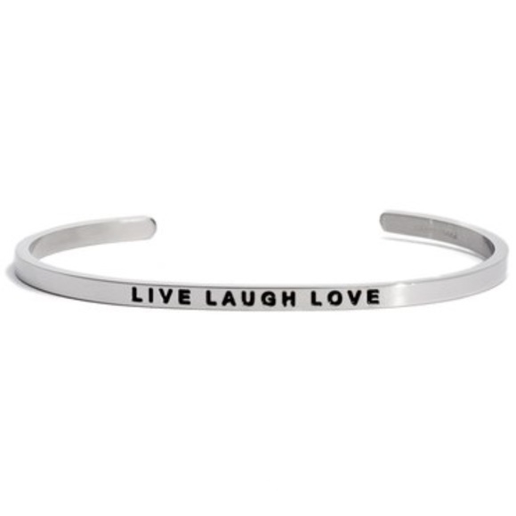 Live Laugh Love MantraBand Bracelet