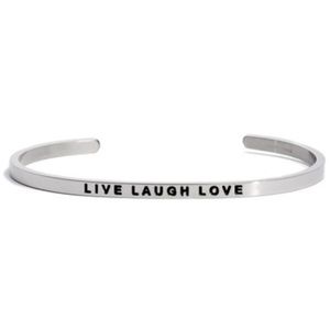 Live Laugh Love MantraBand Bracelet