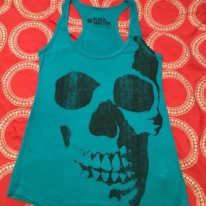 Black Matter Skull Tank