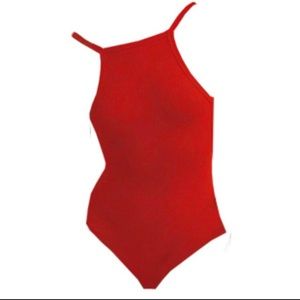 Reformation RED Jessa Bodysuit