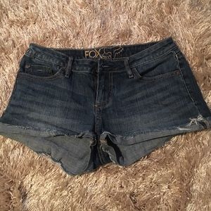 Fox short shorts.