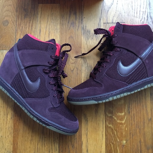 Nike Dunk Sky Wedge Sneakers 6.5