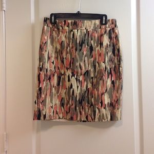 Ann Taylor multicolored skirt! Never worn!