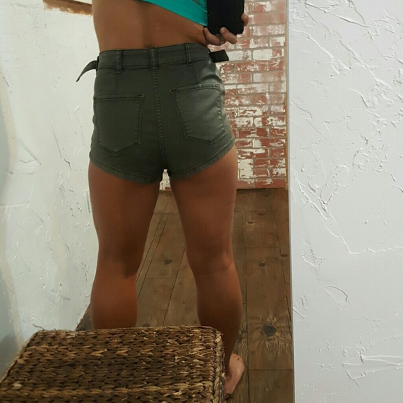 Urban Outfitters High Rise Shorts Ecote for UO Shorts High rise cheeky - Picture 7 of 8