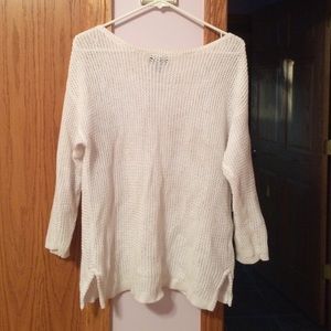 White chaps sweater