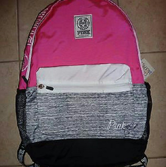 Pink backpack
