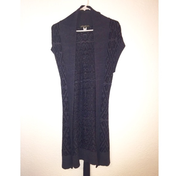 Eddie Bauer Long Patterned Sweater