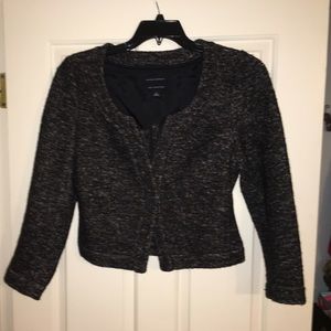 Banana Republic tweed cropped jacket