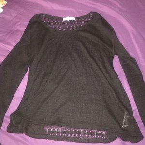 super cute black long sleeve