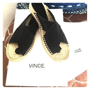 New Vince Carlita Espadrille Suede