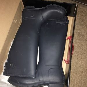 Hunter rain boots