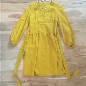 VINTAGE YELLOW DRESS