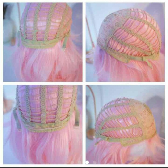 Pink wig - Picture 3 of 4