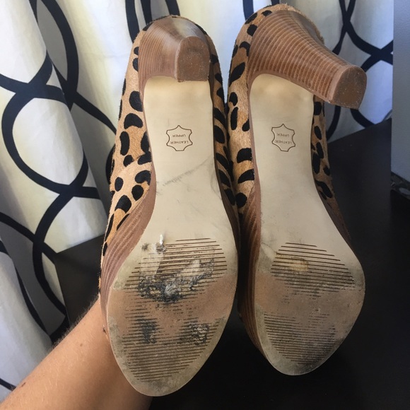 Steve Madden glamorl leopard cheetah heels - Picture 3 of 4