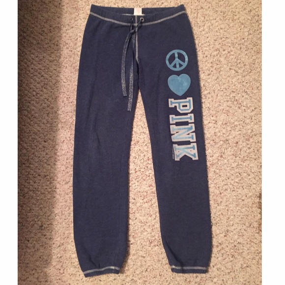PINK VS navy joggers!