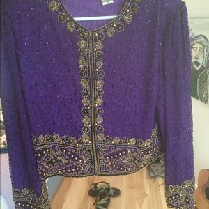 VINTAGE SEQUIN TOP
